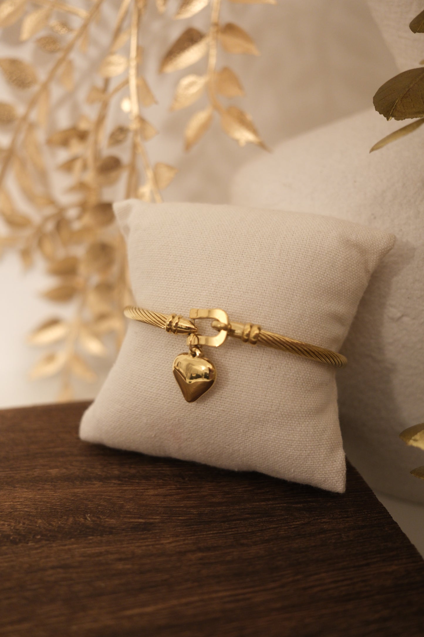 Aurélia Heart Bangle