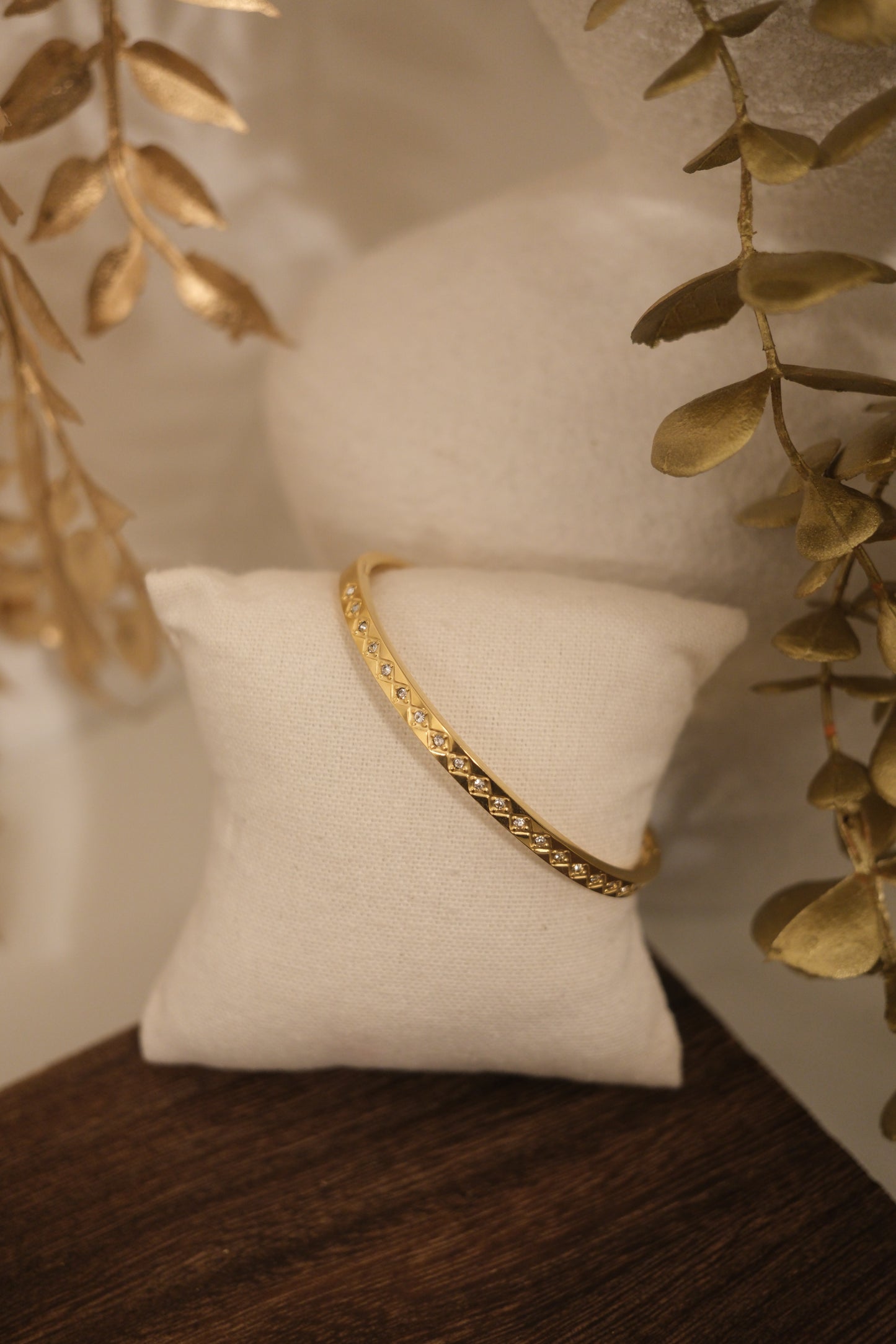 Ziva Chevron Bangle