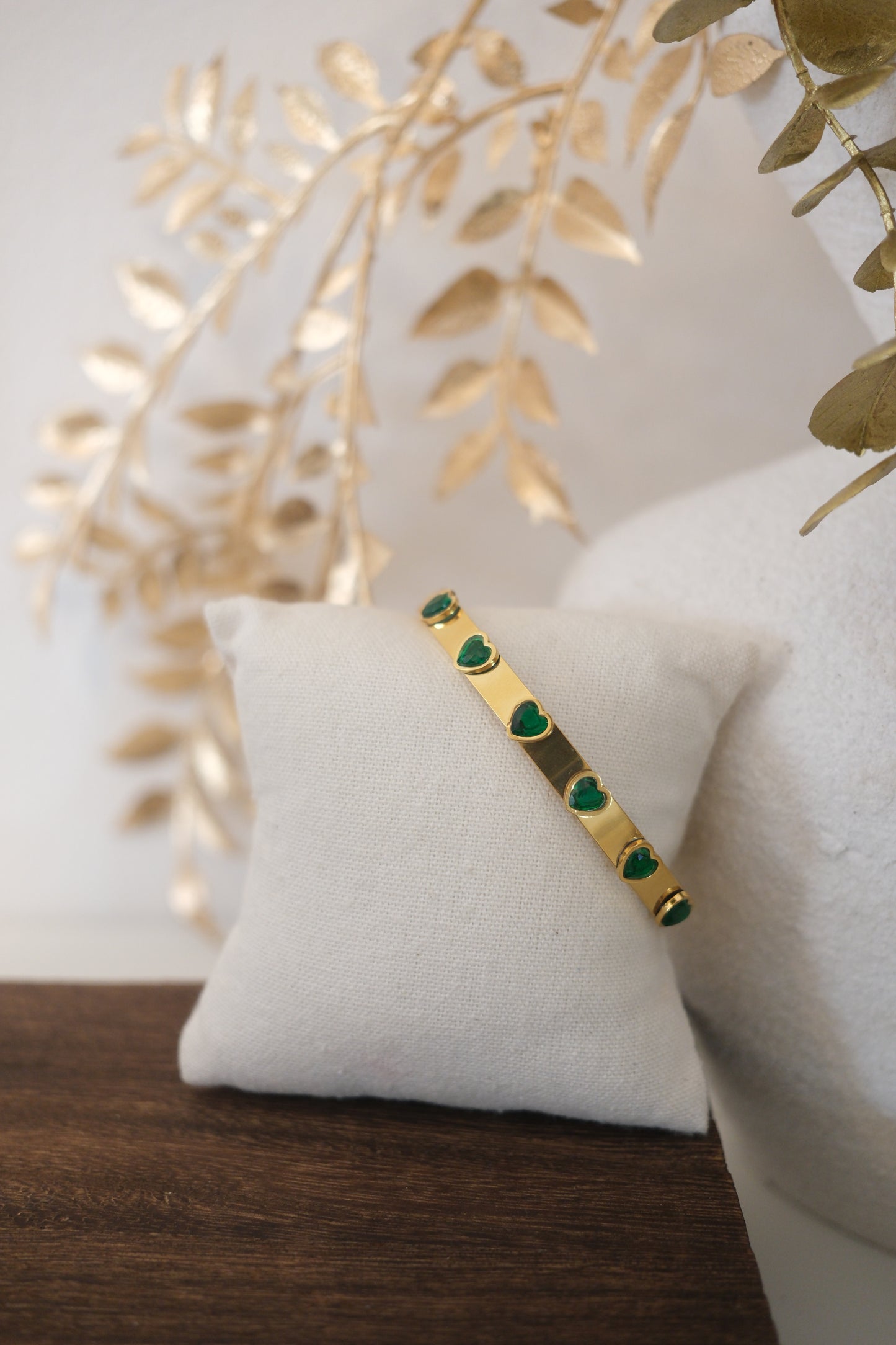 Cœur d’Or Heart Bangle