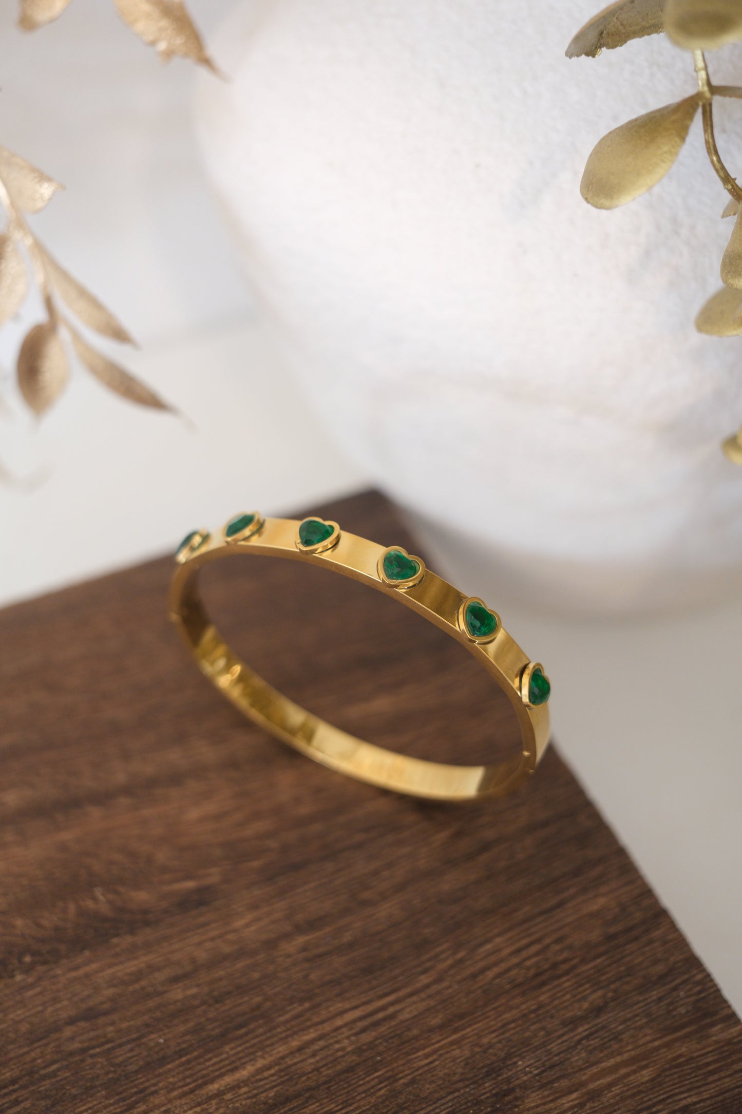 Cœur d’Or Heart Bangle