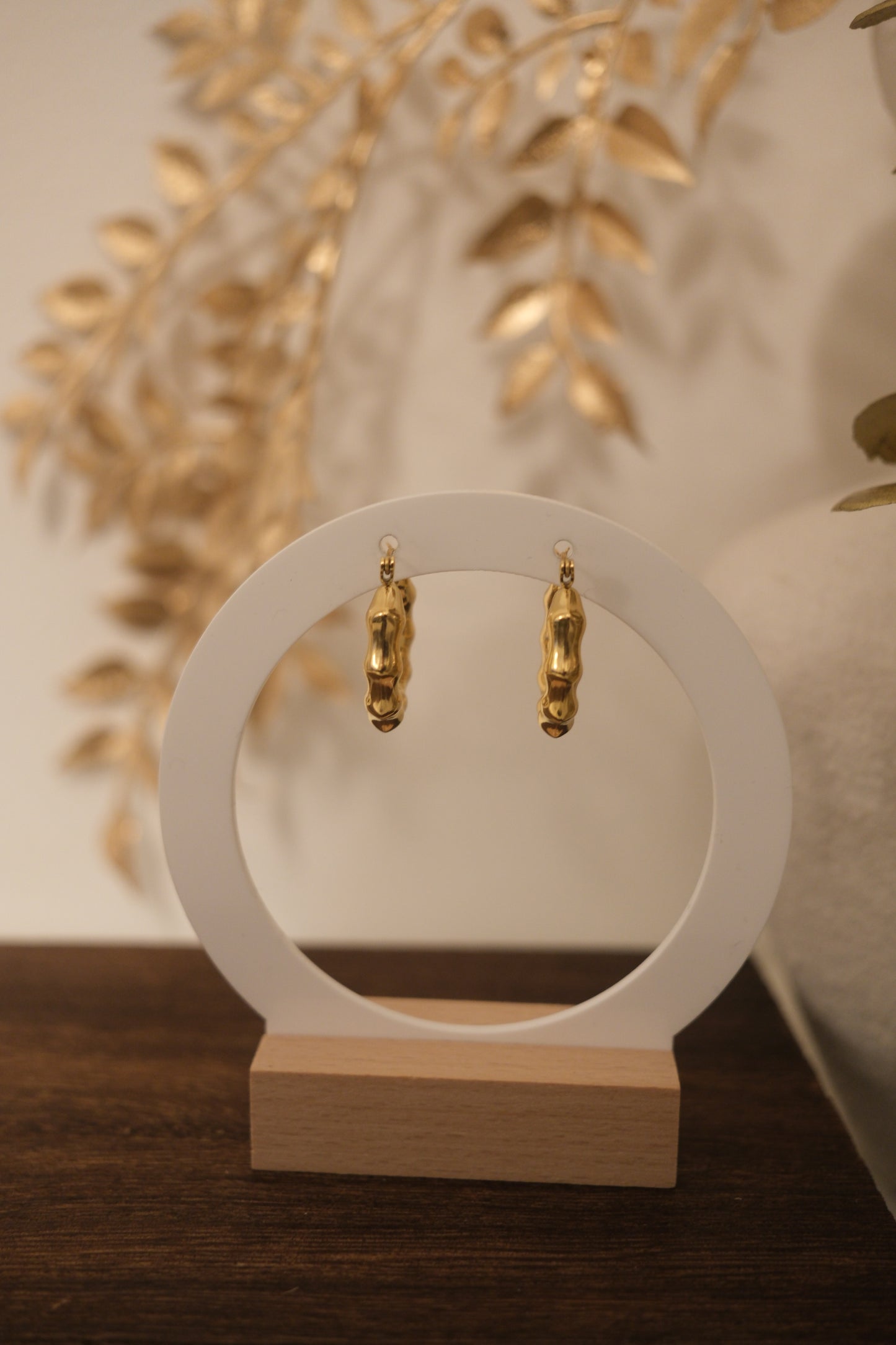 Aurelia Bamboo Hoops