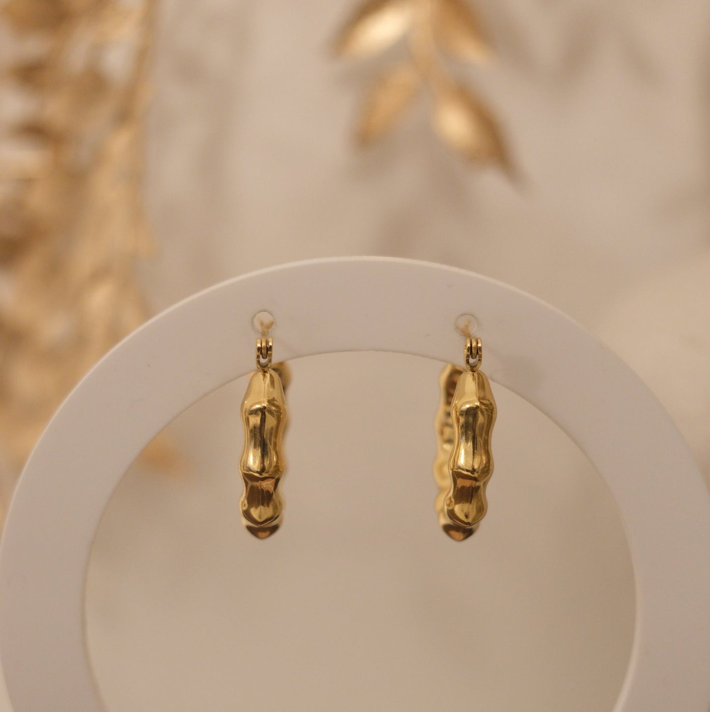 Aurelia Bamboo Hoops