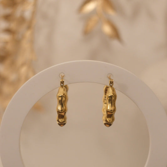 Aurelia Bamboo Hoops