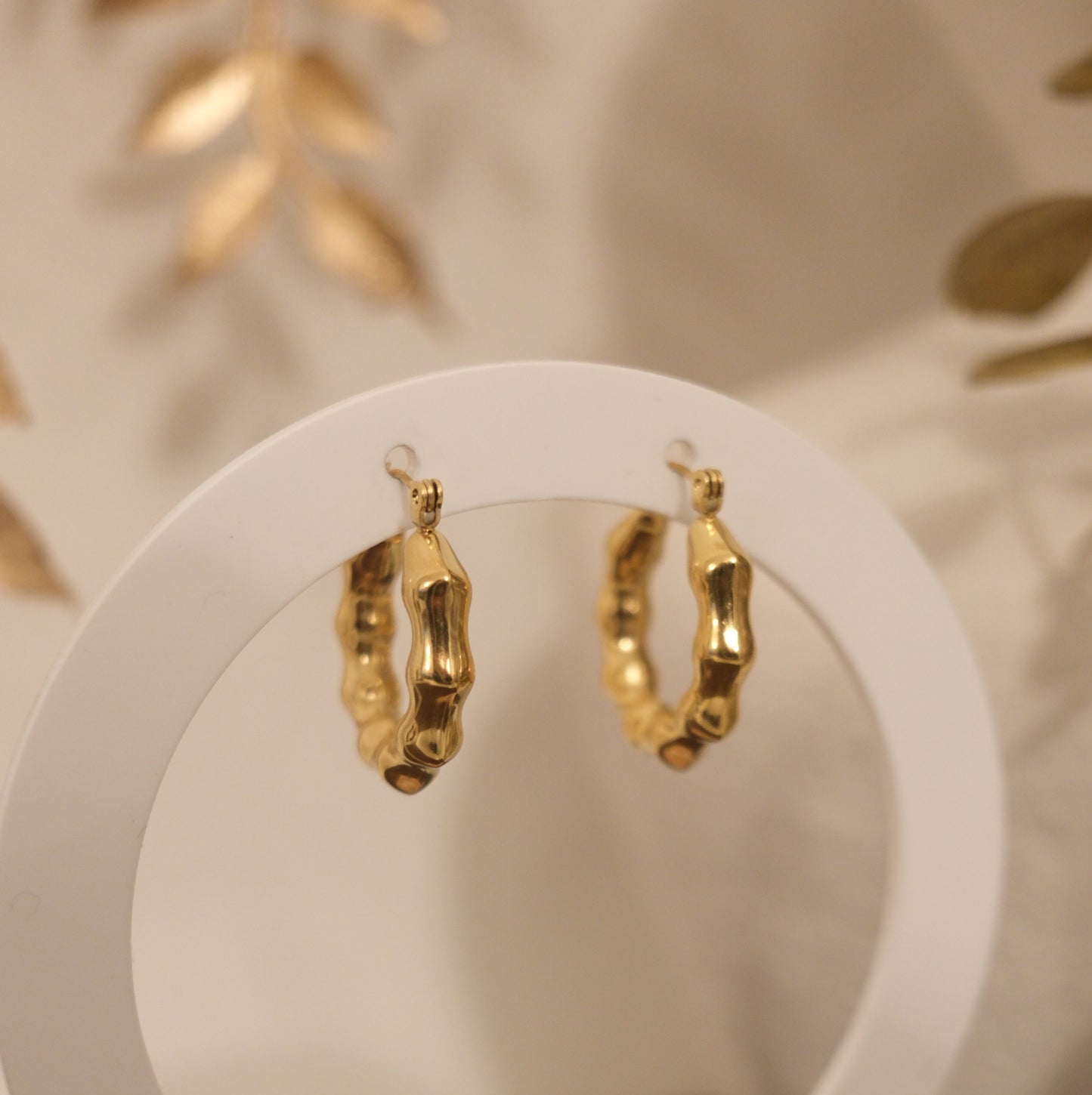 Aurelia Bamboo Hoops