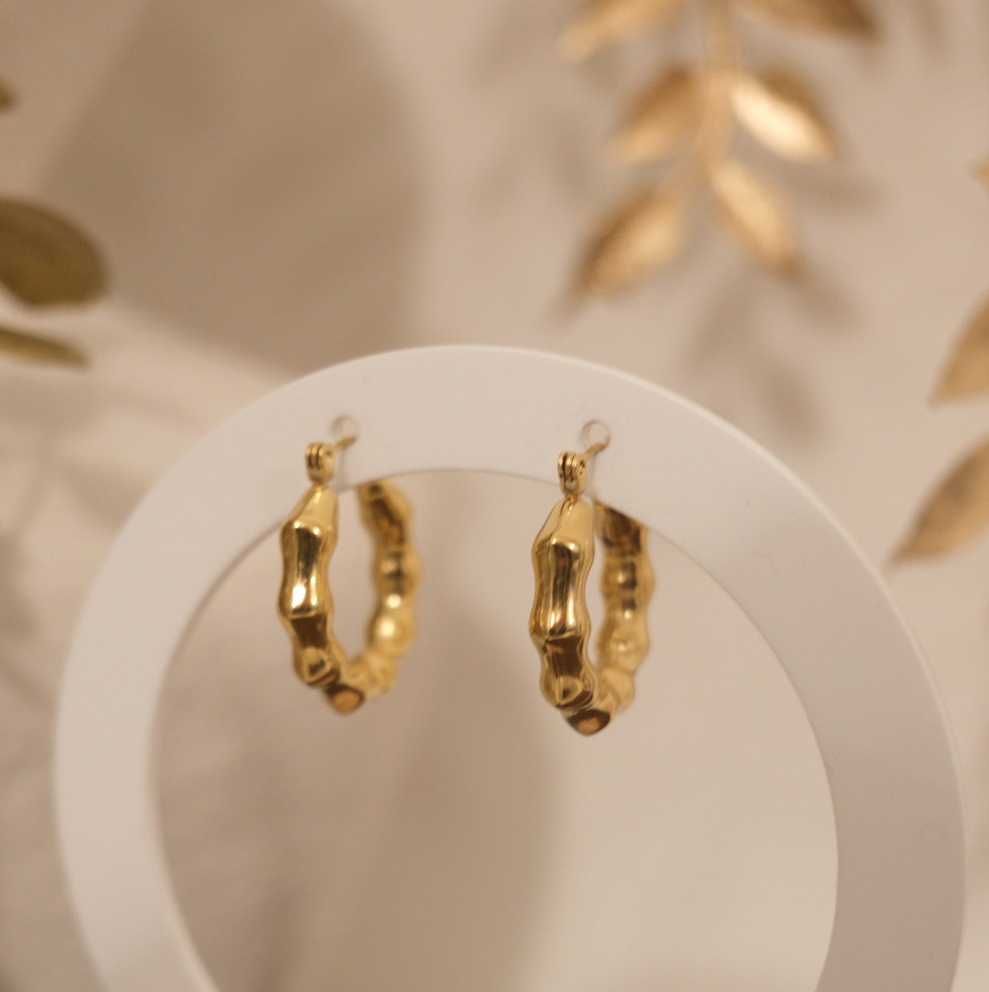 Aurelia Bamboo Hoops