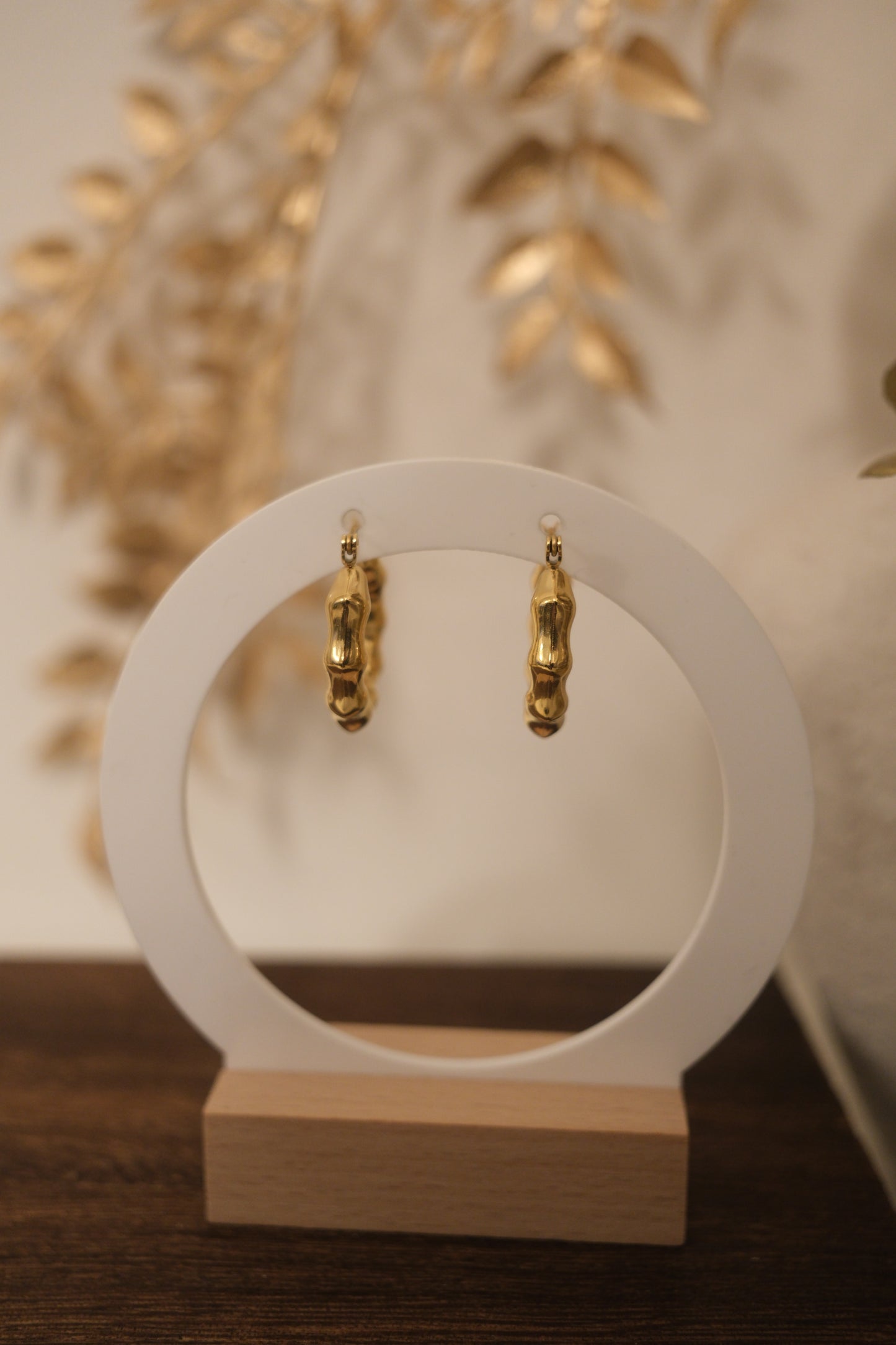 Aurelia Bamboo Hoops