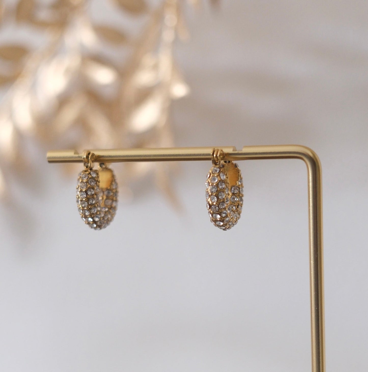 Opaline Glow Hoops