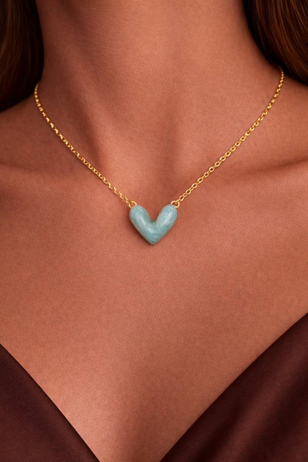 Velvet Heart Necklace