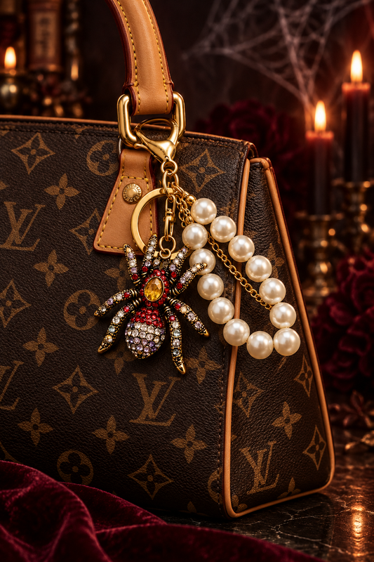Pearl Venom Bag Charm