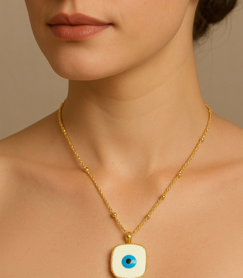 Evia Eye Necklace