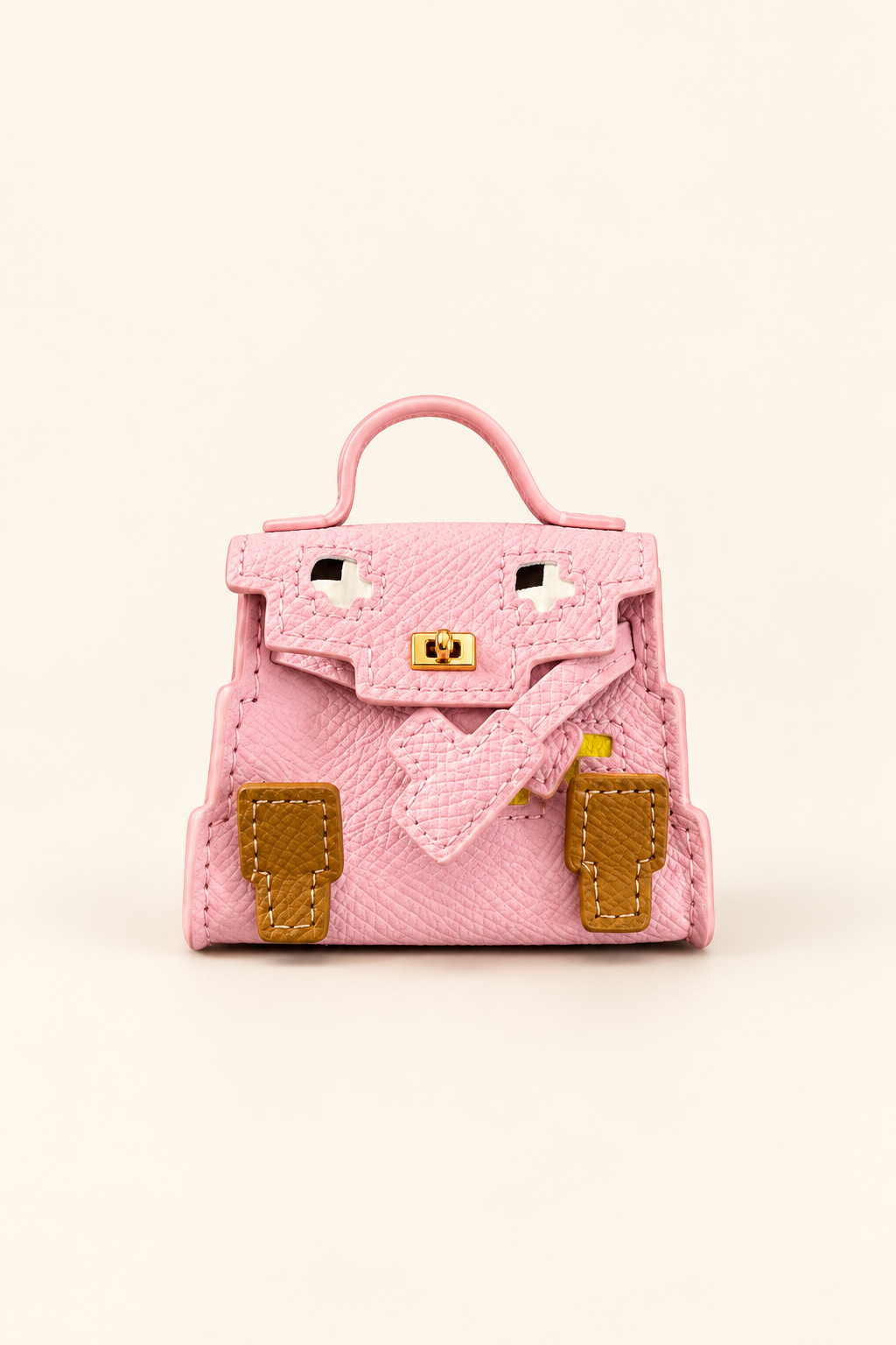 Mini Satchel Bag Charm & Keychain