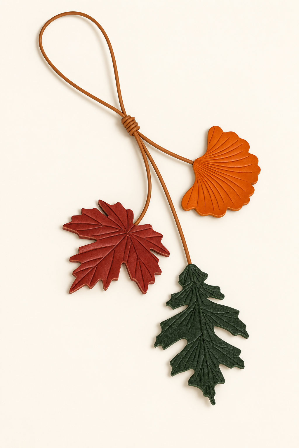 Autumn Leaves Bag Charm
