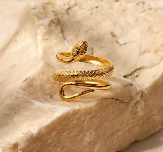 Snake Gold Ring