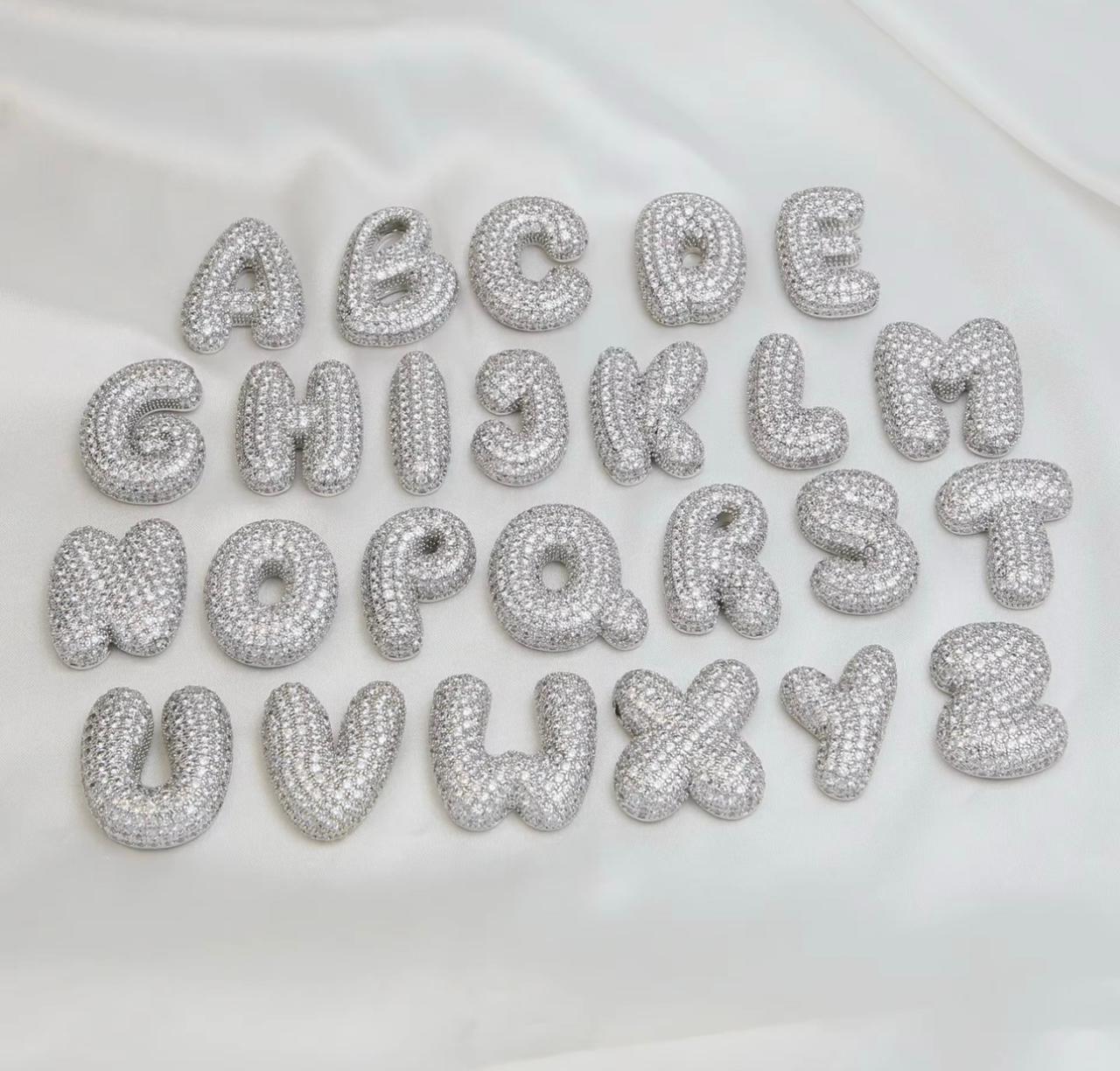 Alphabet Silver Necklace