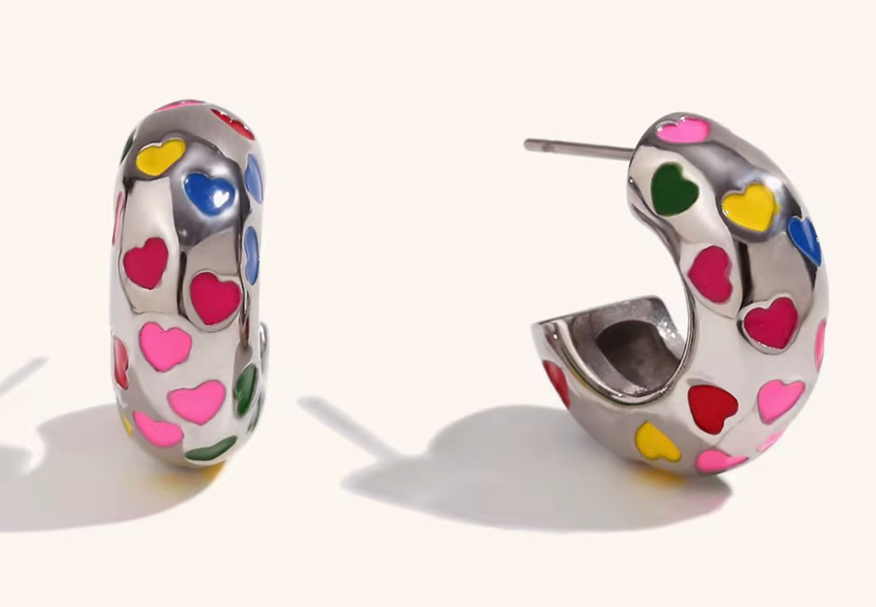 Heartly Loops Earrings