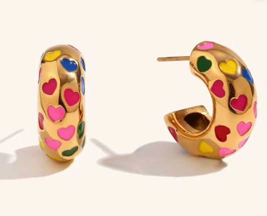 Heartly Loops Earrings