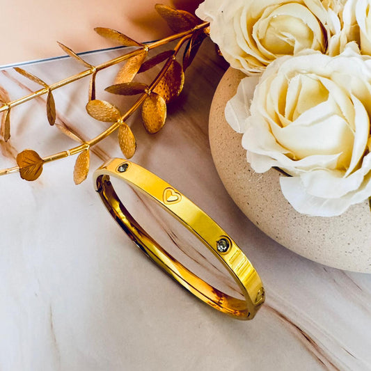 Golden Hoop Bangle