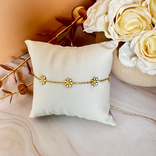 Lily Chained Bracelet