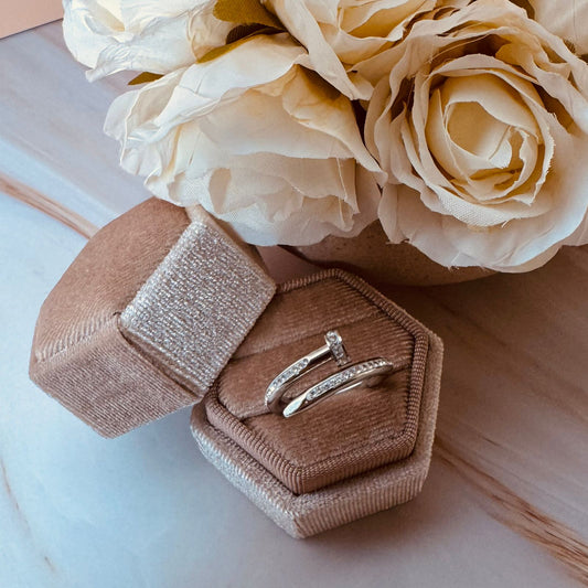 Sterlit silver ring