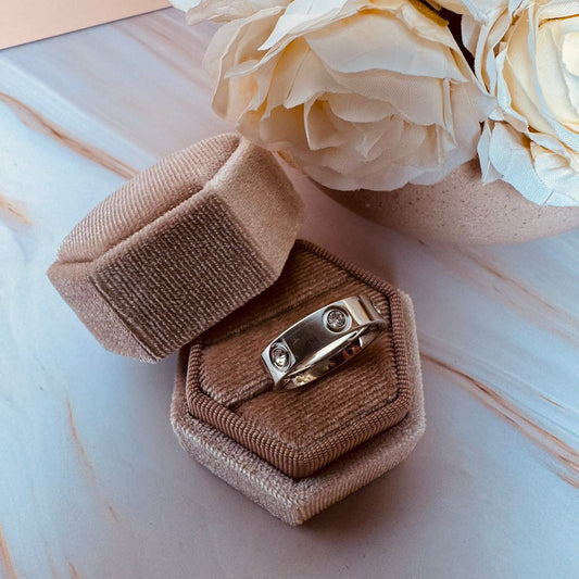 Twing Silver Ring
