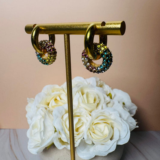 Galaxy Loop Earrings