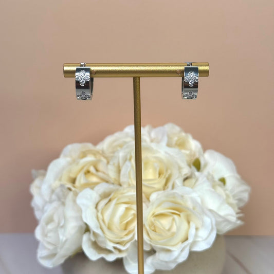Jasmine Silver Earrings
