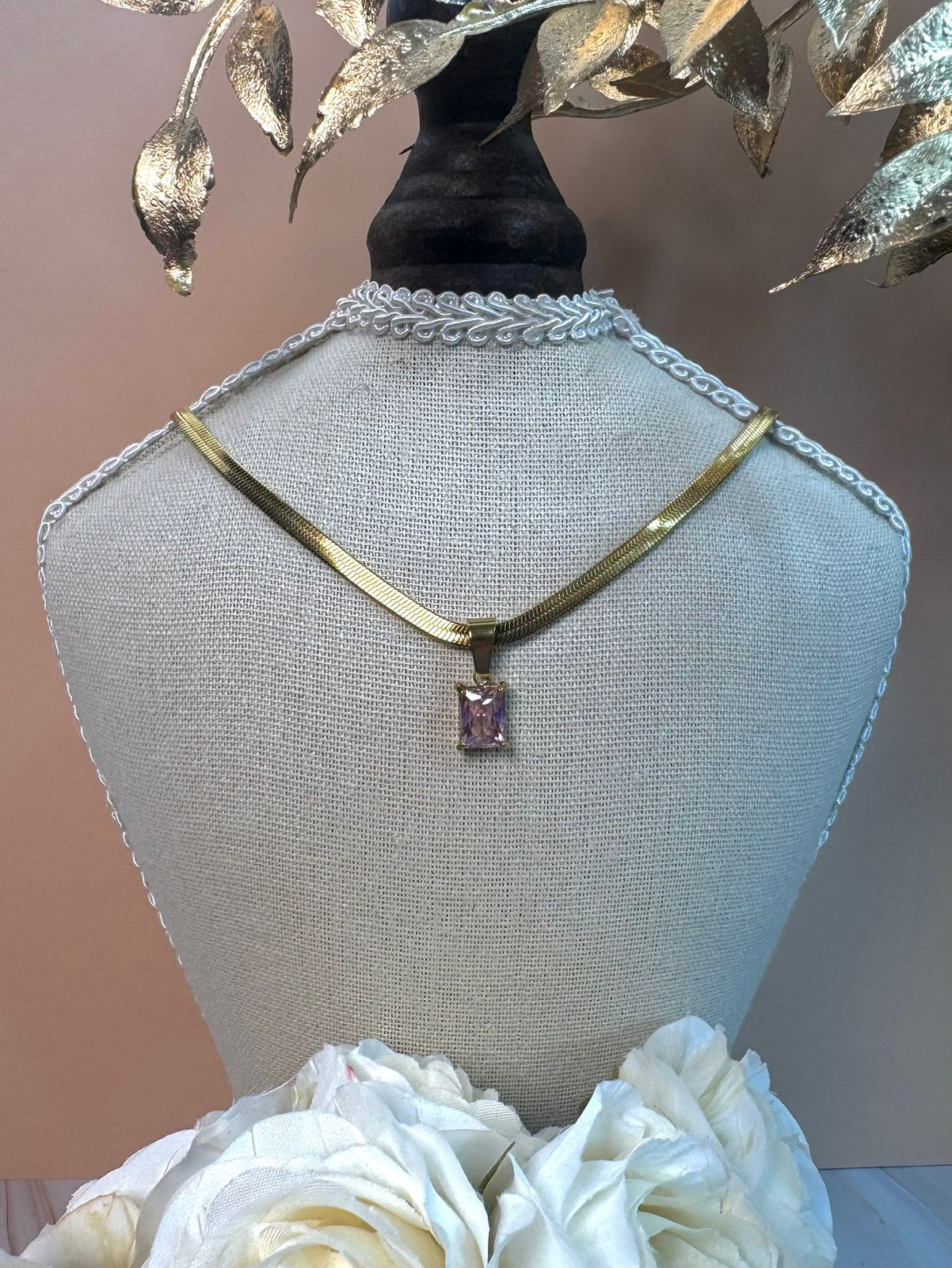 Chicklet Necklace