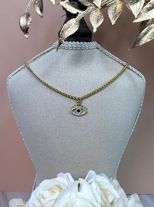 Eyeslid Necklace