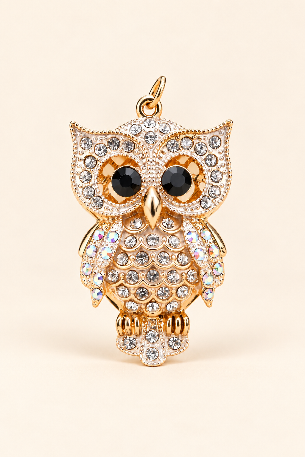 Starlit Owl Charm