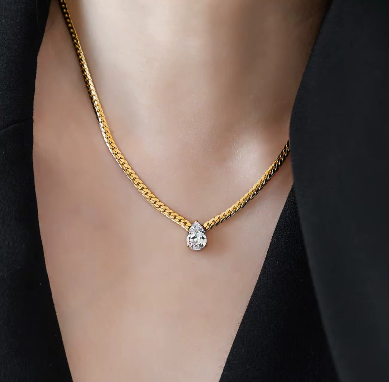 Aurora Drop Necklace