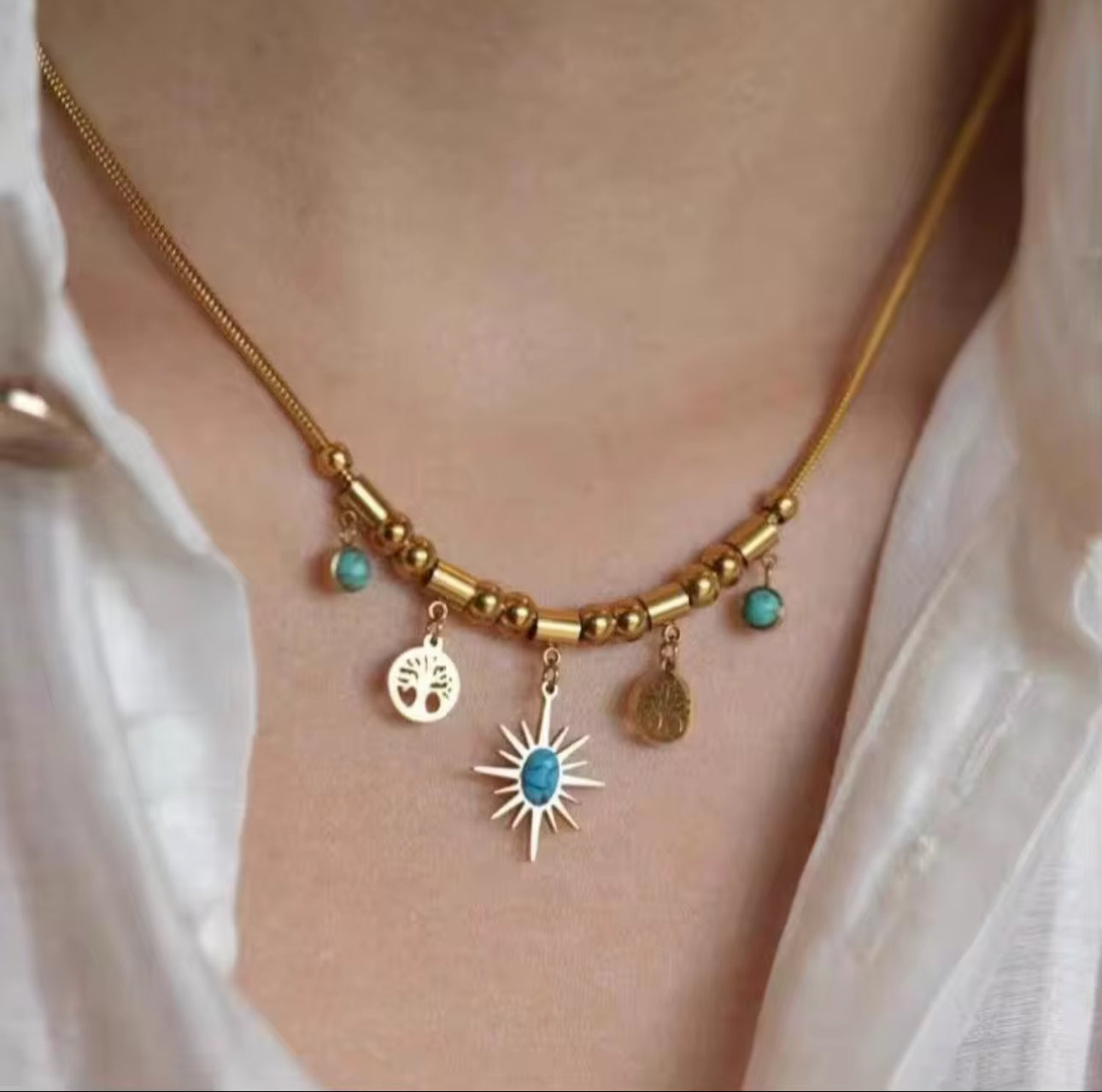 The Celestial Roots Necklace