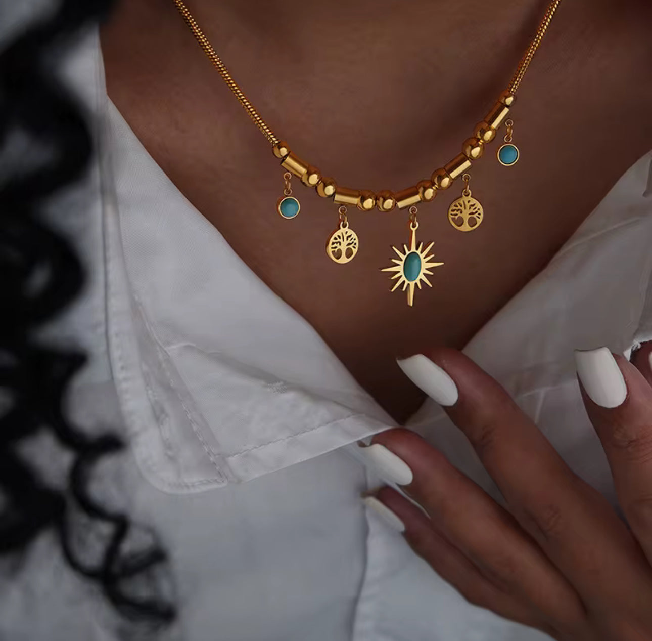 The Celestial Roots Necklace