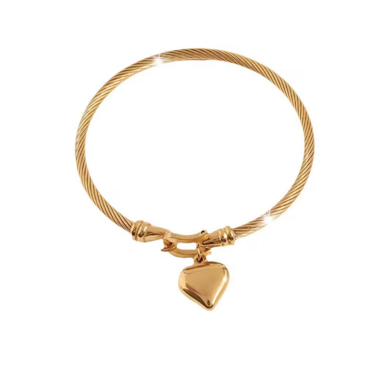 Aurélia Heart Bangle