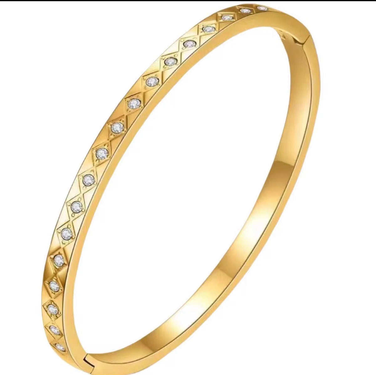 Chevron Bangle Ziva Chevron Bangle – Maryam Jewelers