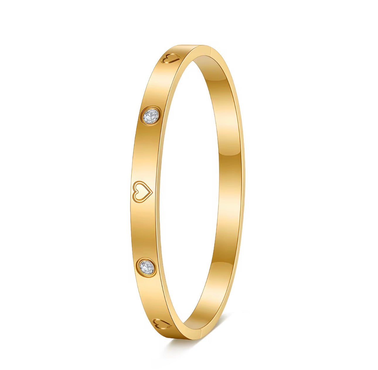 Velia Heart Bangle