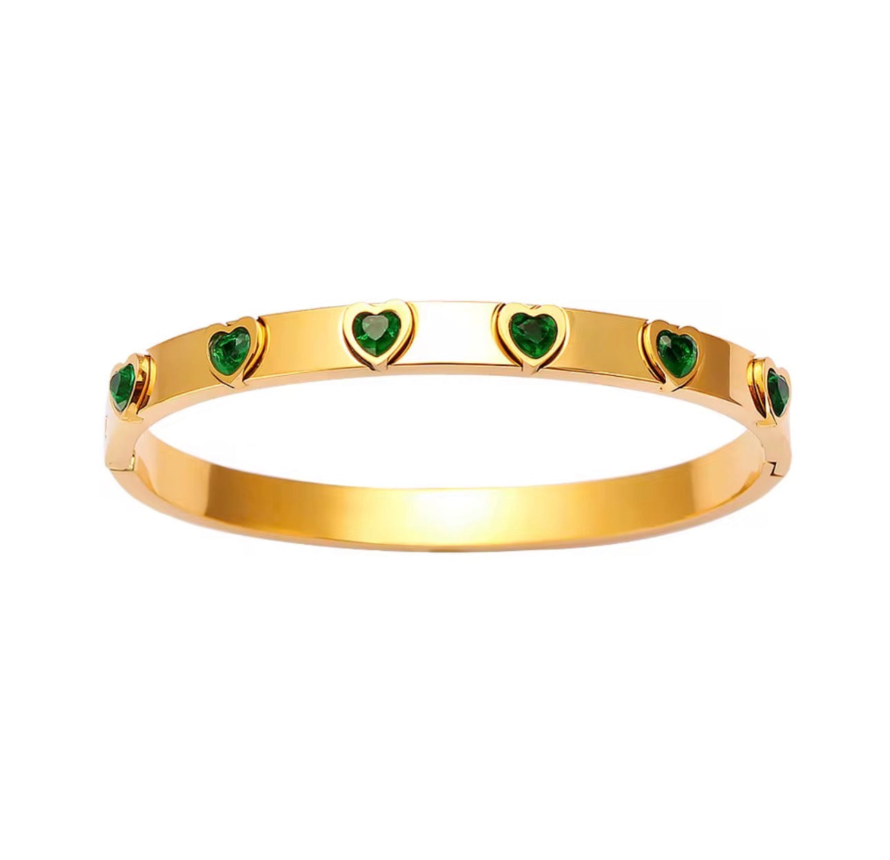 Cœur d’Or Heart Bangle