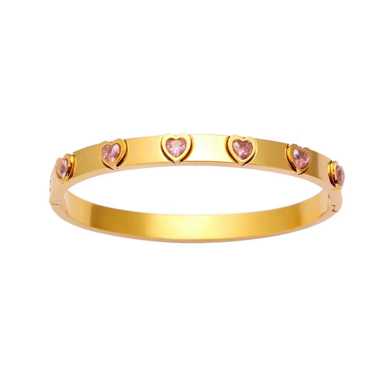 Cœur d’Or Heart Bangle