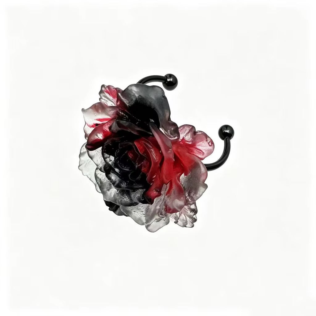 Poison Rose Red Ring
