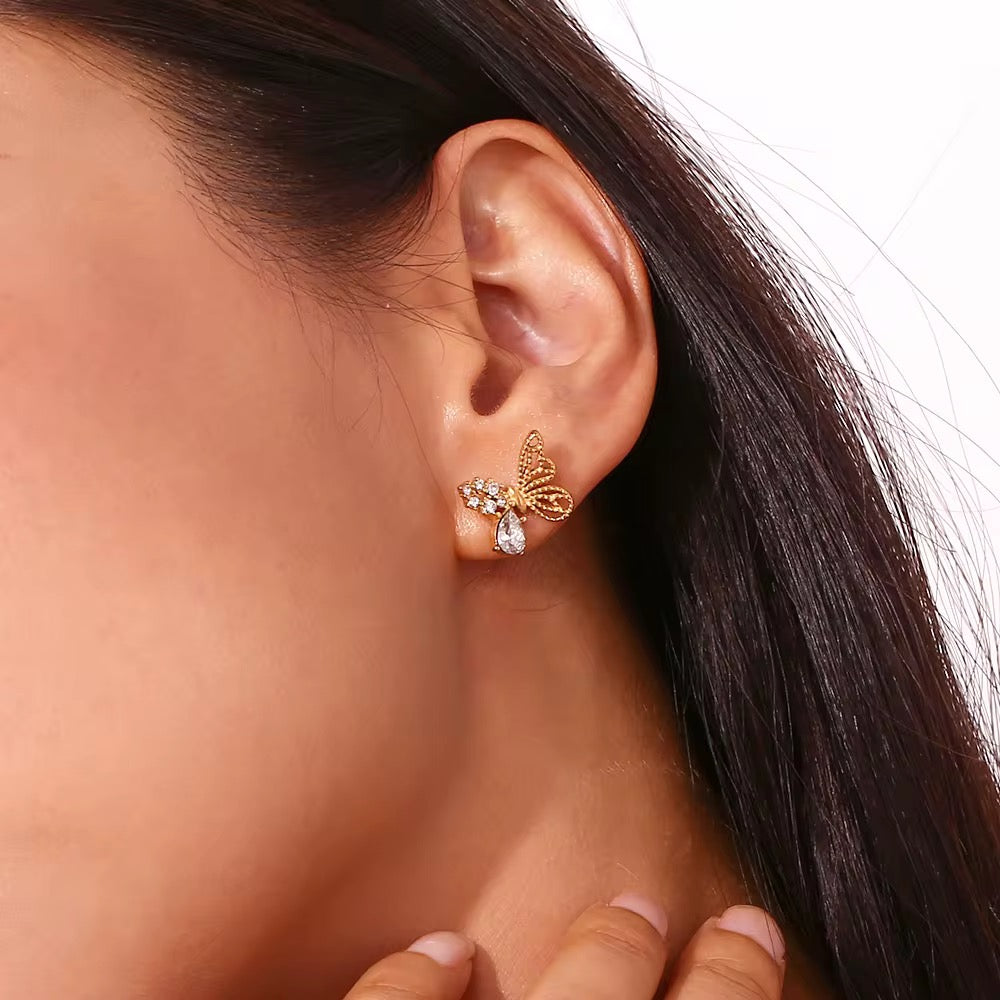 Aelia Butterfly Earrings
