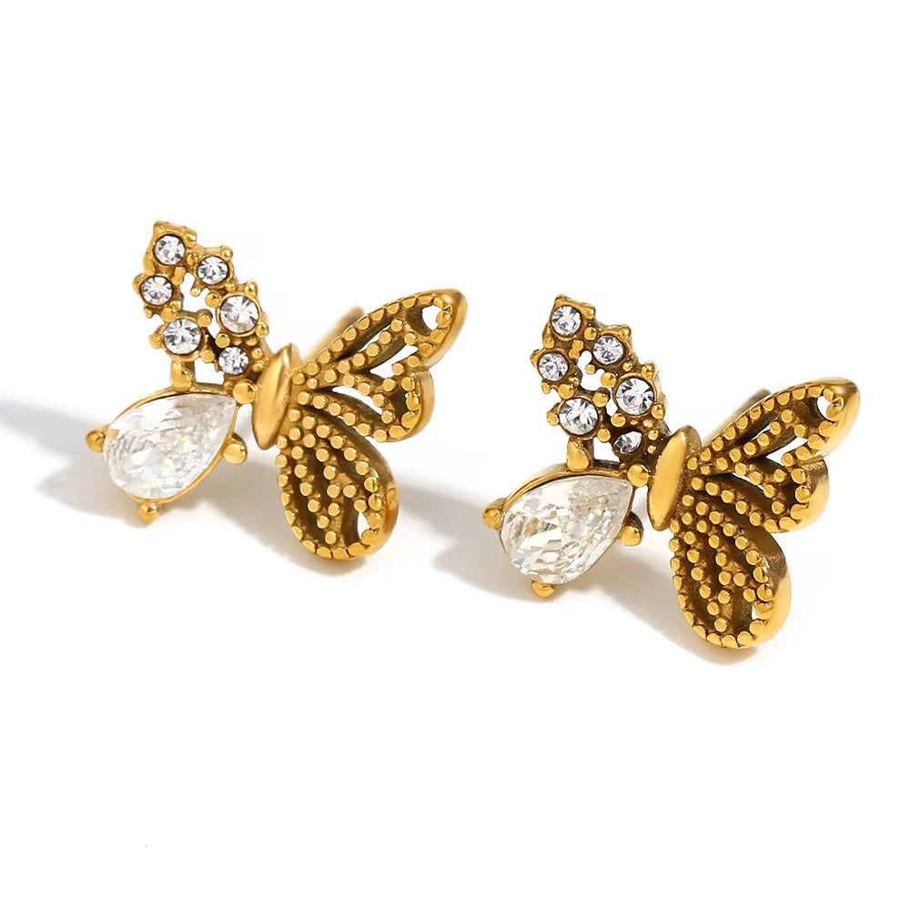Aelia Butterfly Earrings