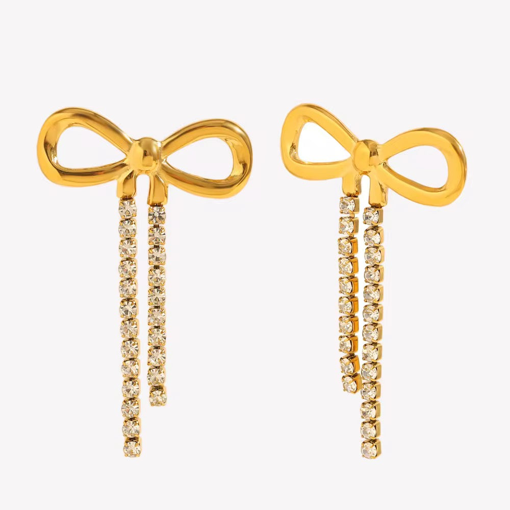 Selene Bow Earring