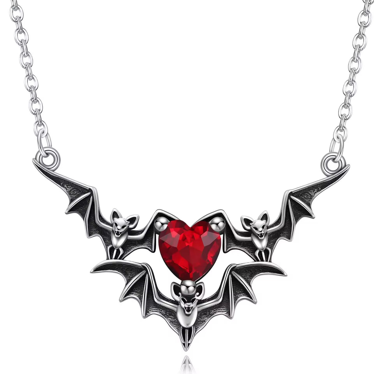 Vampire Heart Necklace