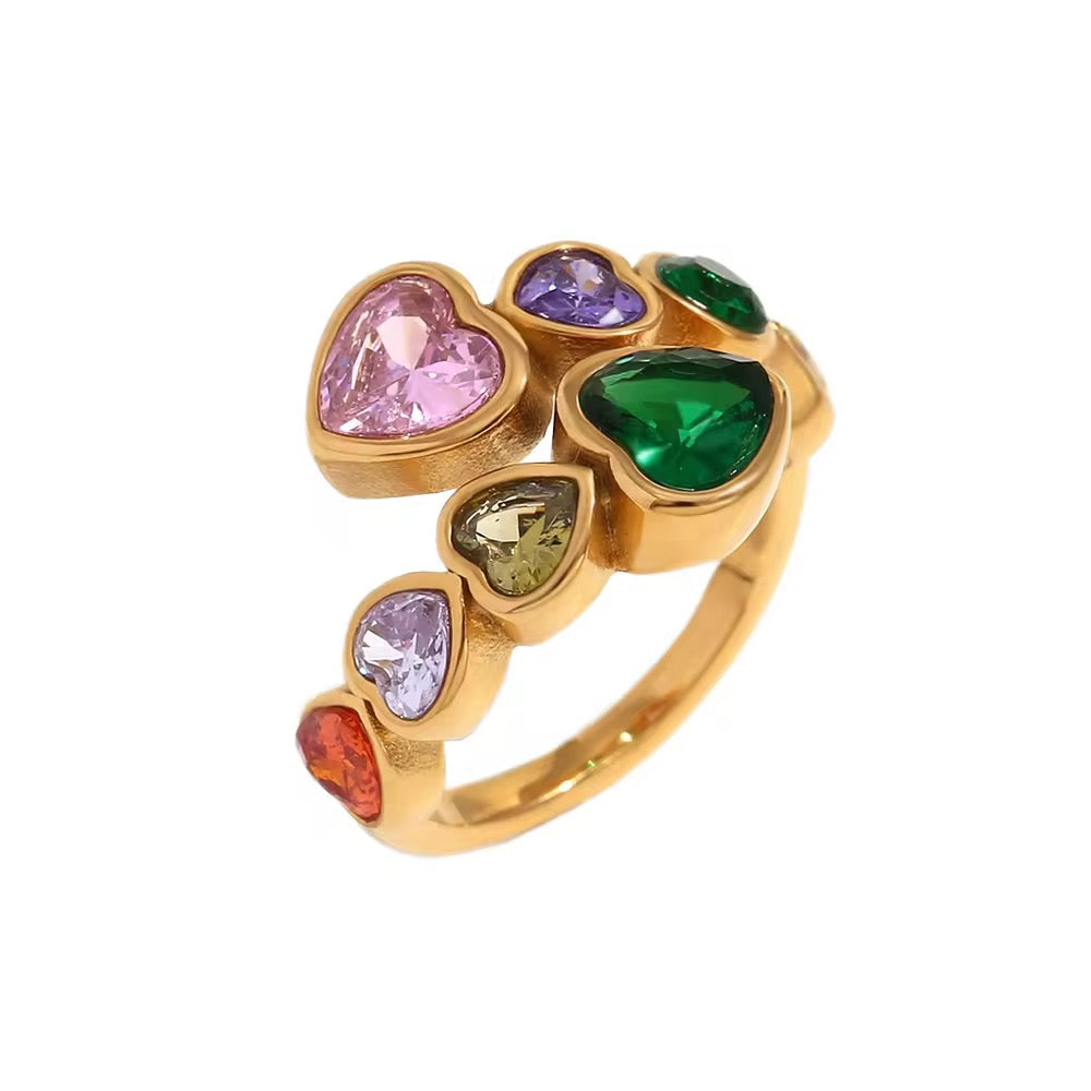 Candy Hearts Ring