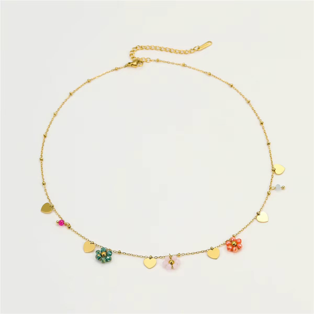 Heart Floria Necklace