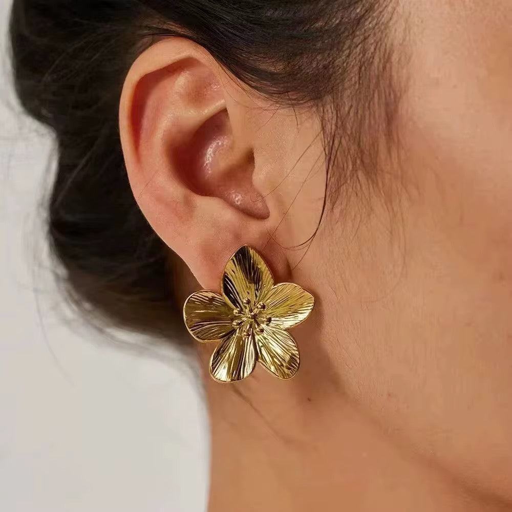 My Flora Puff Earrings