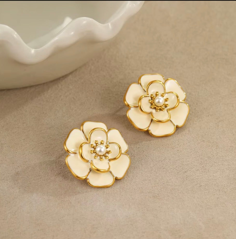 Roselle Earrings