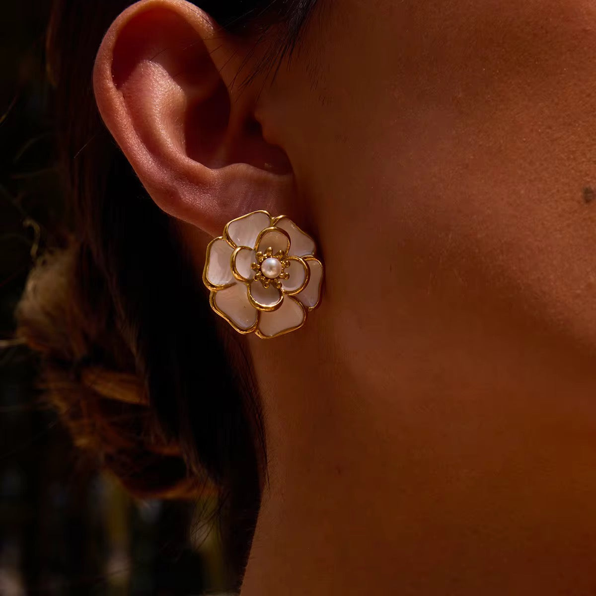 Roselle Earrings